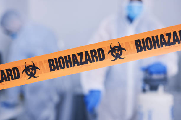 Professional Blood Cleanup technician working in Clarksboro, NJ